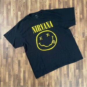 Nirvana Short Sleeve T-Shirt Black XL